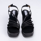 Catch You Never - Black Partywear Sandal - view 5