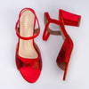 Melodrama Queen - Red Partywear Heel