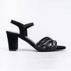 Don't Mess w Me - Black Block Heels