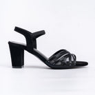 Don't Mess w Me - Black Block Heels - view 2