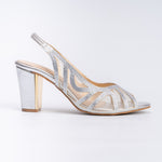 All Dolled Up - Silver Partywear Sandal