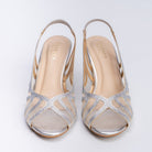 All Dolled Up - Silver Partywear Sandal - view 5