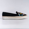 Roseline In Benaras - Black Casual Espadrilles