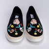 Roseline In Benaras - Black Casual Espadrilles