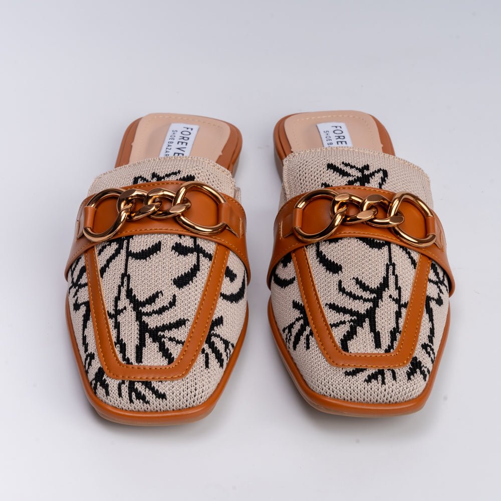 My Subtle Panache - Brown Casual Mules - view 6