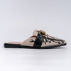 My Subtle Panache - Black Casual Mules