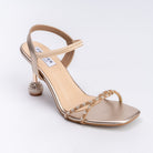 Desirable AF - Gold Partywear Heels - view 3