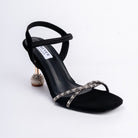 Desirable AF - Black Partywear Heels - view 2
