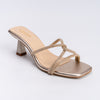 Lights On You - Gold Partywear Heels