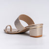 Not Your Average Didi - Gold Partywear Slipper