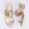 Not Your Average Didi - Gold Partywear Slipper