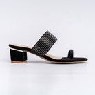Not Your Average Didi - Black Partywear Slipper - view 3