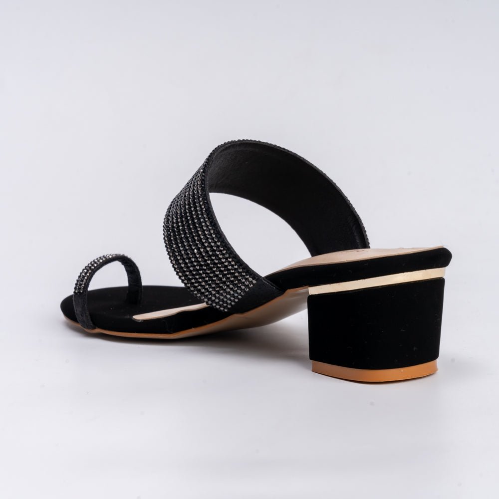 Not Your Average Didi - Black Partywear Slipper - view 5