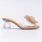 Blushing Floral Muse - Beige Casual Slipper - view 3