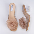 Blushing Floral Muse - Beige Casual Slipper - view 7