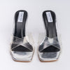 I'm a Liverr - Silver Party Heels