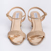 Damsel Gives Distress - Gold Party Heels