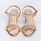 Damsel Gives Distress - Gold Party Heels - view 6