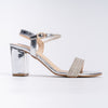Damsel Gives Distress - Silver Party Heels