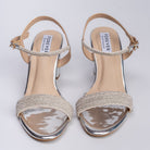 Damsel Gives Distress - Silver Party Heels - view 2