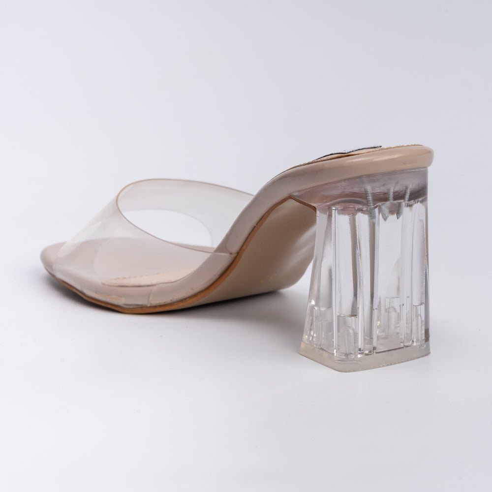 Clearer Than Your Future - Transparent Block Heels - view 4