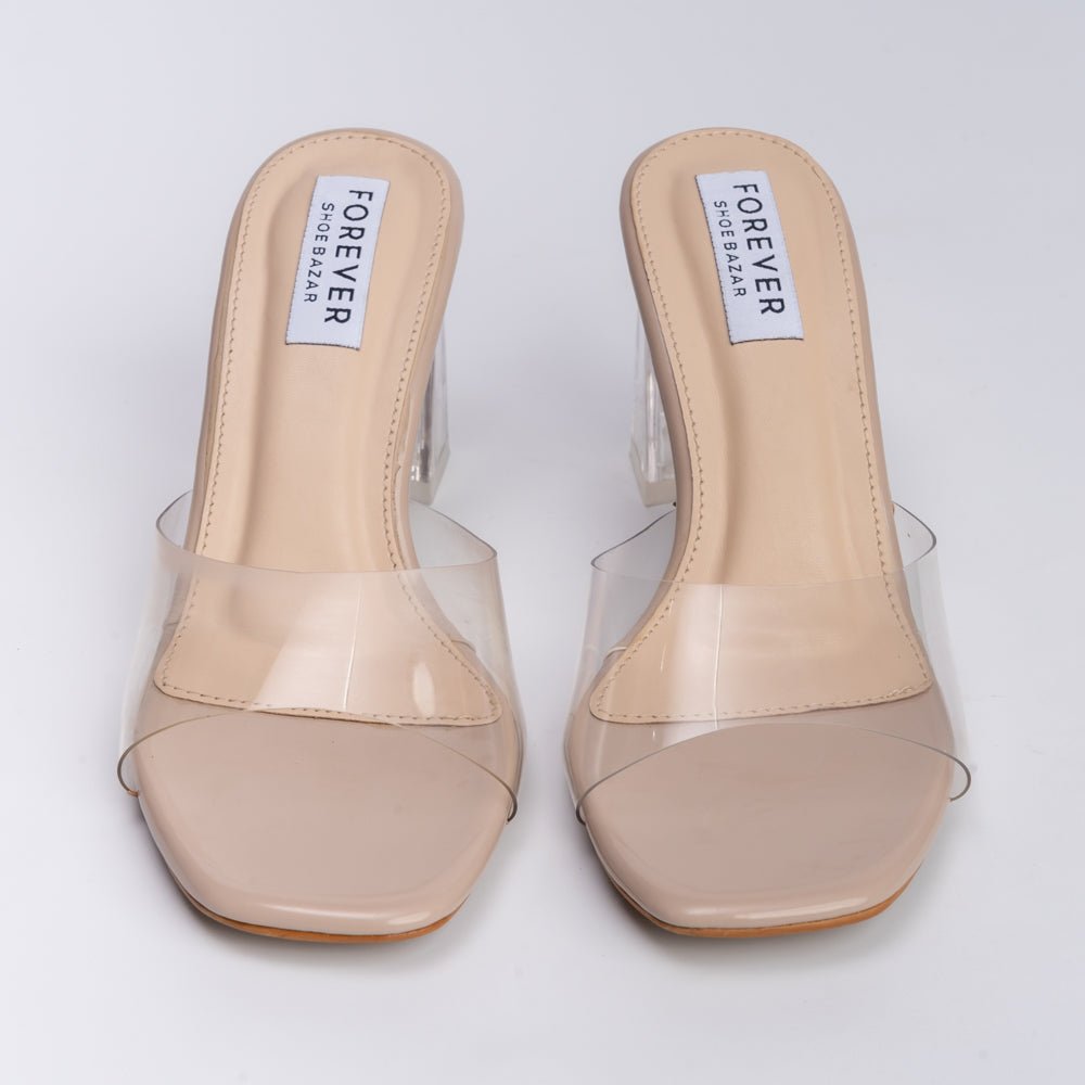 Clearer Than Your Future - Transparent Block Heels - view 5