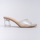 Sipping Tequila - Nude Casual Heels - view 2