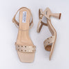 It's Giving Chique - Cream Studded Heels
