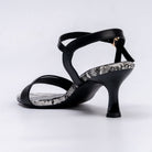 Venom Kiss - Black Edgy Heels - view 4
