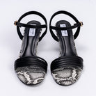 Venom Kiss - Black Edgy Heels - view 5