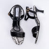 Venom Kiss - Black Edgy Heels
