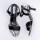 Venom Kiss - Black Edgy Heels - view 6