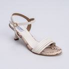 Venom Kiss - White Edgy Heels - view 3