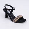 And We Twist - Black Partywear Rhinestone Heels