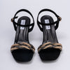 And We Twist - Black Partywear Rhinestone Heels