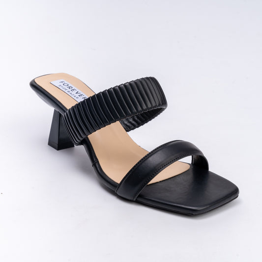 I'm Just a Girl - Black Casual Heels