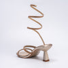 It's A Situationship - Gold Partywear Heels