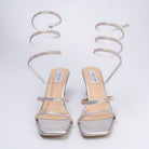 It's A Situationship - Silver Partywear Heels - view 4