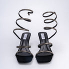 It's A Situationship - Black Partywear Heels - view 7