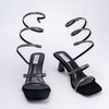 It's A Situationship - Black Partywear Heels