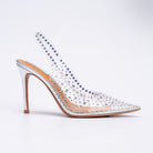 Sexy Cindrella - Silver Party Heels - view 2