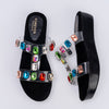 Harleys In Hawai -  Studded Black Partywear Slippers