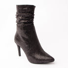 Cobra Charm - Black Snakeskin Boots - view 2