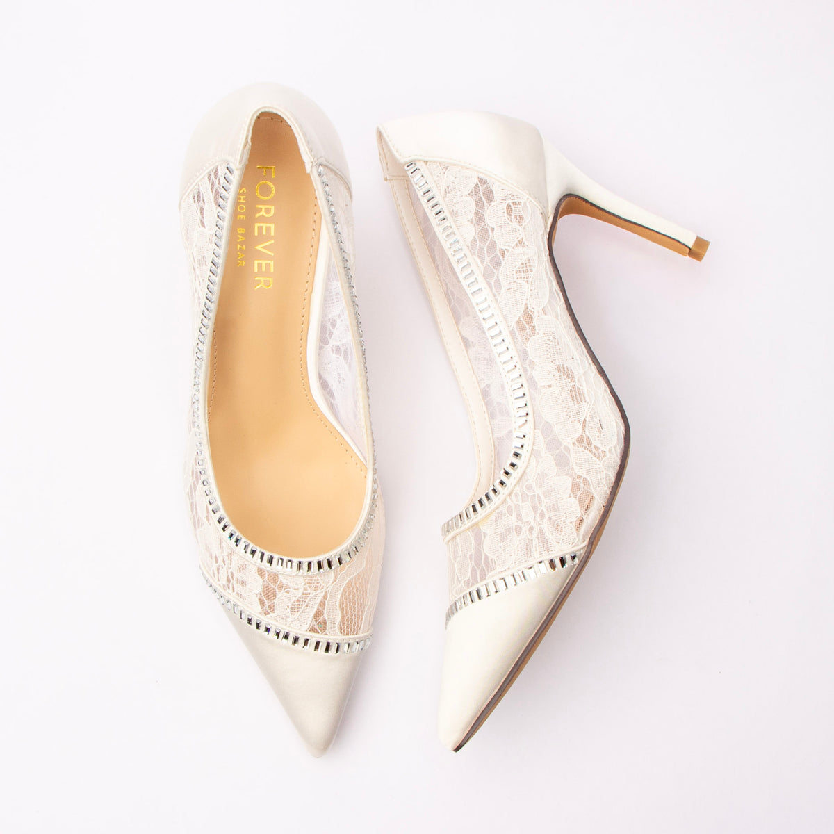 The Lace Affair White frame 1