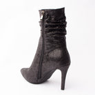 Cobra Charm - Black Snakeskin Boots - view 3