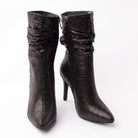 Cobra Charm - Black Snakeskin Boots - view 4