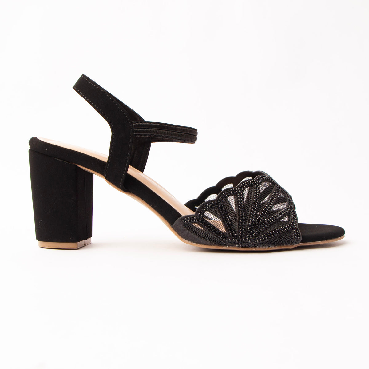 Butterfly Effect - Black Block Heels