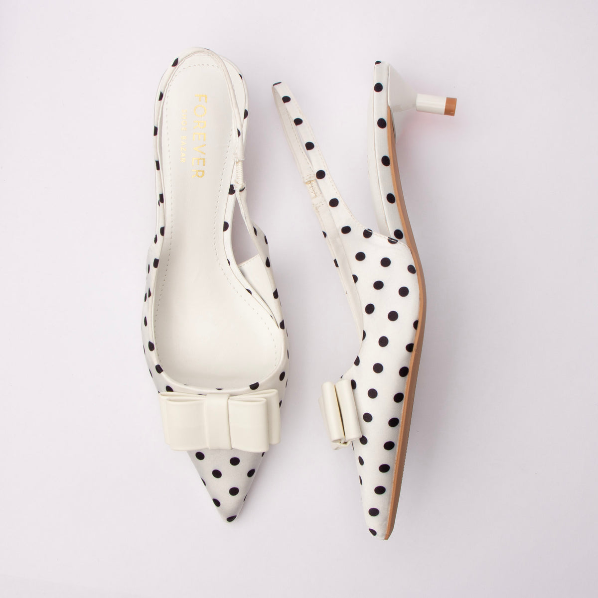 The Polka Pop White frame 1