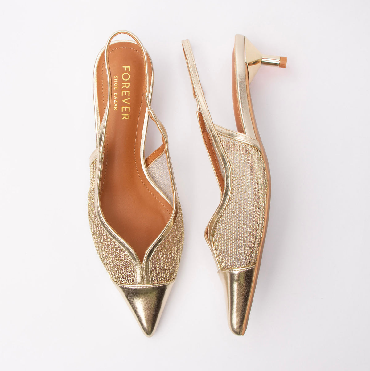 The Tinsel Toe Gold frame 1