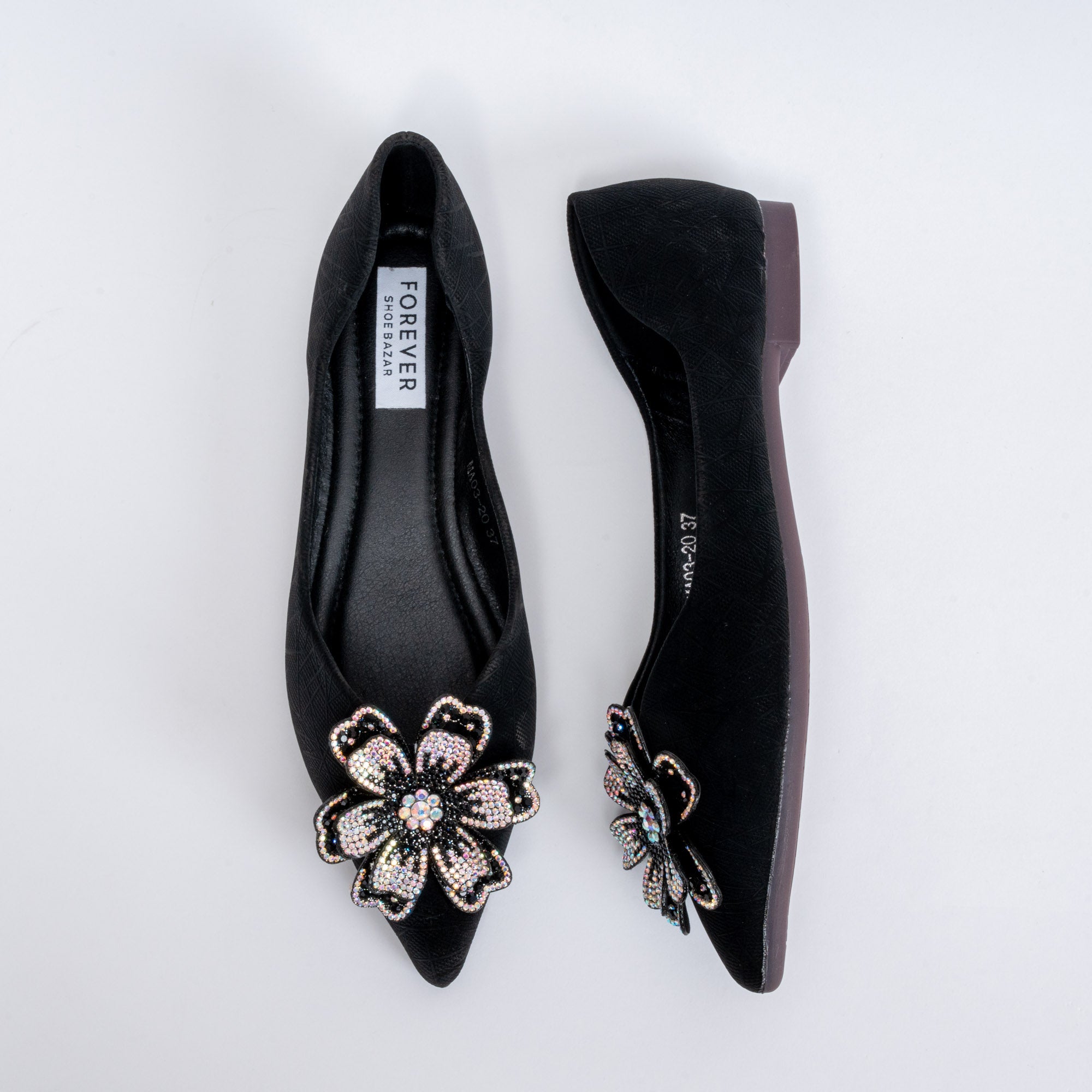 No Flowers Given! - Black Partywear Bellies - view 6